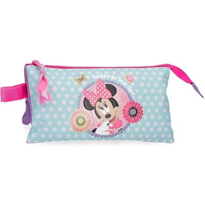 Disney Minnie Lilac Unisex Pencil Case Disney Minnie Lilac Unisex Pencil Case
