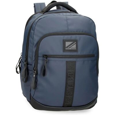 Pepe Jeans Unisex Mochila para portátil Hoxton - Casual Poliéster Marino Pepe Jeans Unisex Mochila para portátil Hoxton - Casual Poliéster Marino