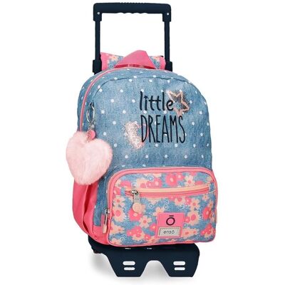 Enso Pequeños Sueños Mochila Rosa con Carro - Mochila Enso Pequeños Sueños Mochila Rosa con Carro - Mochila
