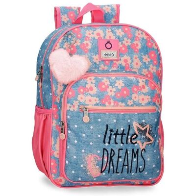 Sac à dos école Little Dreams Rose - Casual 38cm Polyester Enso - Publicité Sac à dos école Little Dreams Rose - Casual 38cm Polyester Enso - Publicité