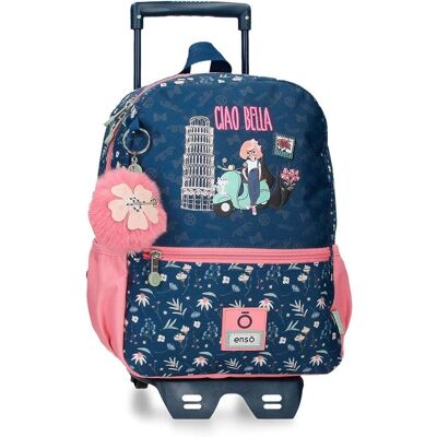 Enso Modell 95723T1 Lässiger Synthetik Marine Rucksack - Produkttyp Enso Modell 95723T1 Lässiger Synthetik Marine Rucksack - Produkttyp