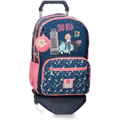 Enso Mädchen Modell 95727T1 Navy Rucksack - Casual Enso Mädchen Modell 95727T1 Navy Rucksack - Casual