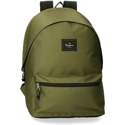 Pepe Jeans 63324C3 Uniseks Zielony Plecak Komputerowy - Plecak Pepe Jeans 63324C3 Uniseks Zielony Plecak Komputerowy - Plecak
