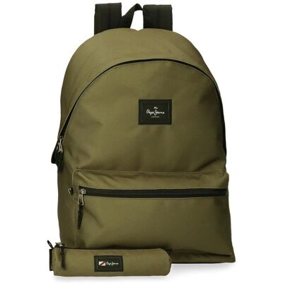 Plecak Pepe Jeans Aris - Casual - Zielony Plecak Pepe Jeans Aris - Casual - Zielony