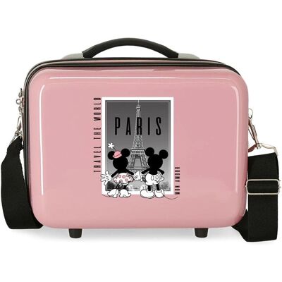 Beauty Case Disney Rosa Minnie Mickey - Casual - 29x21x15cm Beauty Case Disney Rosa Minnie Mickey - Casual - 29x21x15cm