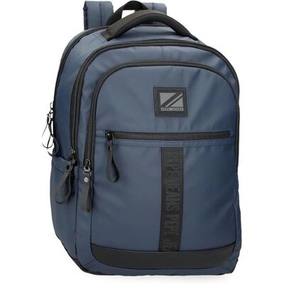 Pepe Jeans Sac à Dos Unisexe Hoxton - Décontracté, Polyester, Marine Pepe Jeans Sac à Dos Unisexe Hoxton - Décontracté, Polyester, Marine