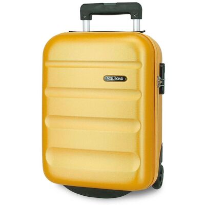 Roll Road Geel 40cm Cabin Koffer - Harde Koffer Roll Road Geel 40cm Cabin Koffer - Harde Koffer