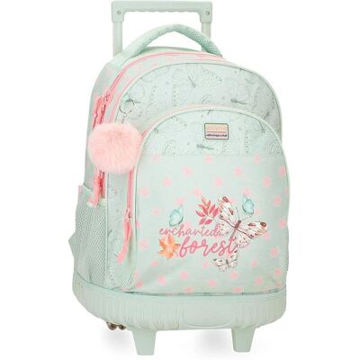 Sac à Dos Forêt Enchantée Vert MOVOM - Sac scolaire - Publicité Sac à Dos Forêt Enchantée Vert MOVOM - Sac scolaire - Publicité