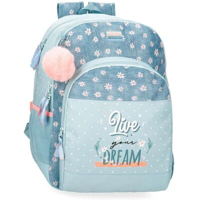 Movom Mochila Infantil Unisex - Azul Turquesa - Mochila escolar Movom Mochila Infantil Unisex - Azul Turquesa - Mochila escolar