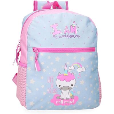 Roll Road pour fille - Sac à dos casual bleu 33cm - Type de produit Roll Road pour fille - Sac à dos casual bleu 33cm - Type de produit