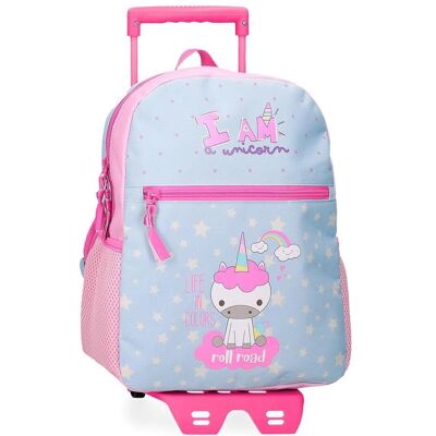 Roll Road 40722T2 Sac à dos Licorne - Mode enfantine avec Trolley Roll Road 40722T2 Sac à dos Licorne - Mode enfantine avec Trolley
