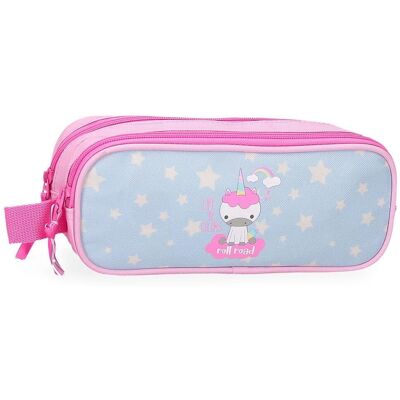 Trousse unisexe pour enfants à deux compartiments - Fournitures scolaires Trousse unisexe pour enfants à deux compartiments - Fournitures scolaires
