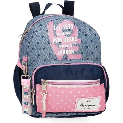 Plecak Pepe Jeans Noni - Casual, Wielokolorowy, 23cm Plecak Pepe Jeans Noni - Casual, Wielokolorowy, 23cm