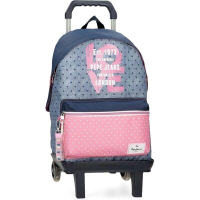 Pepe Jeans pour fille Sac à dos Noni en jean - Bleu - Mode enfant Pepe Jeans pour fille Sac à dos Noni en jean - Bleu - Mode enfant