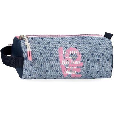 Pepe Jeans unisex kids pencil case - Casual, Multicolor, Polyester Pepe Jeans unisex kids pencil case - Casual, Multicolor, Polyester