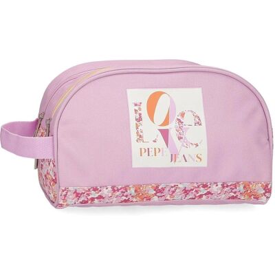 Pepe Jeans Rosa Casual Poliéster Necessaire - Necessaire Pepe Jeans Rosa Casual Poliéster Necessaire - Necessaire