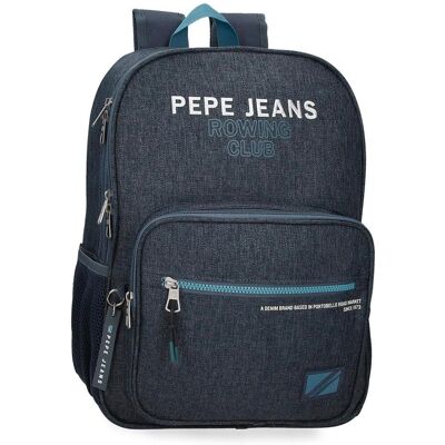Plecak Pepe Jeans Edmon 40cm Navy - Plecak Plecak Pepe Jeans Edmon 40cm Navy - Plecak
