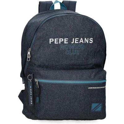 Pepe Jeans Edmon Marine Poliester Casual Plecak - Plecak Pepe Jeans Edmon Marine Poliester Casual Plecak - Plecak