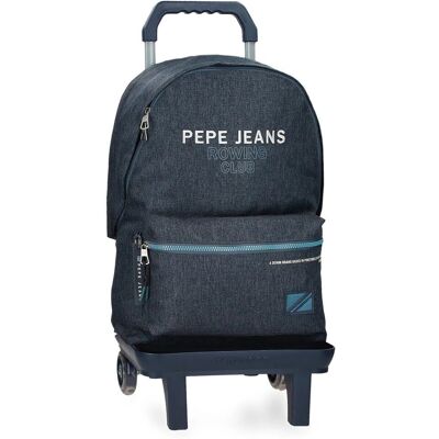 Pepe Jeans dla dzieci Navy poliester plecak - Plecak Pepe Jeans dla dzieci Navy poliester plecak - Plecak
