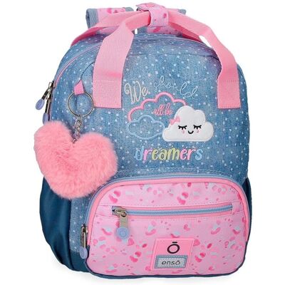 Enso Bleu Décontracté Sac à Dos en Polyester - Sac à Dos Enso Bleu Décontracté Sac à Dos en Polyester - Sac à Dos