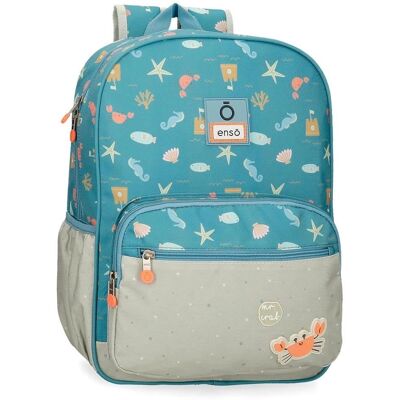 Enso Unisex Gyerek Iskolatáska - 38cm Trolley Csatt - Casual Poliészter Enso Unisex Gyerek Iskolatáska - 38cm Trolley Csatt - Casual Poliészter