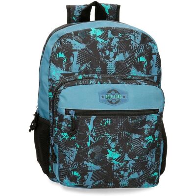 Roll Road Sac à Dos Scolaire Noir Décontracté pour Enfants - Sac à dos scolaire Roll Road Sac à Dos Scolaire Noir Décontracté pour Enfants - Sac à dos scolaire