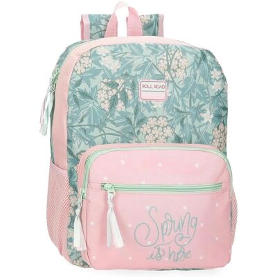 Roll Road Printemps Sac à dos scolaire rose pour enfants - Sac à dos Roll Road Printemps Sac à dos scolaire rose pour enfants - Sac à dos