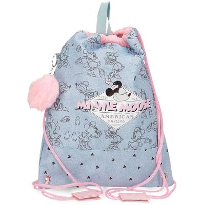 Disney Minnie American niebieska torba na przekąski - Torba na przekąski Disney Minnie American niebieska torba na przekąski - Torba na przekąski
