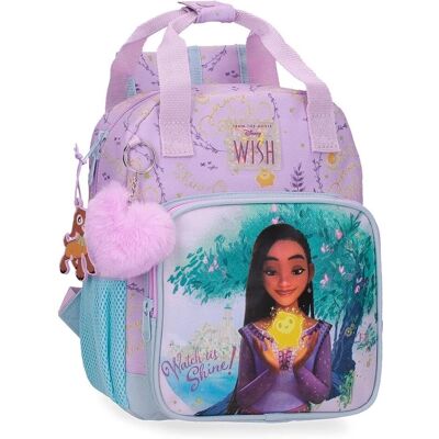 Różowy Plecak Disney dla Dziewczynki - Casual Poliester Różowy Plecak Disney dla Dziewczynki - Casual Poliester