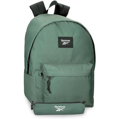 Mochila Reebok Brooklyn 21L Verde - Escolar y Multiusos Mochila Reebok Brooklyn 21L Verde - Escolar y Multiusos