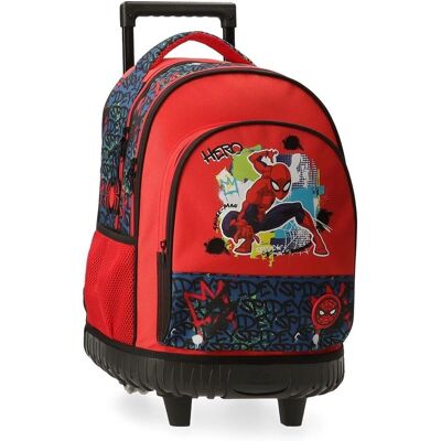 Barnens Spiderman ryggsäck med hjul - Ryggsäck Barnens Spiderman ryggsäck med hjul - Ryggsäck