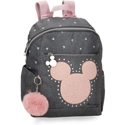 Disney Mickey Hátizsák - Közönséges stílusú, Poliészter, Zárható zsebek Disney Mickey Hátizsák - Közönséges stílusú, Poliészter, Zárható zsebek