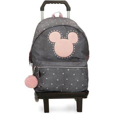 Mochila Disney Mickey - Bolsa escolar casual de poliéster Mochila Disney Mickey - Bolsa escolar casual de poliéster