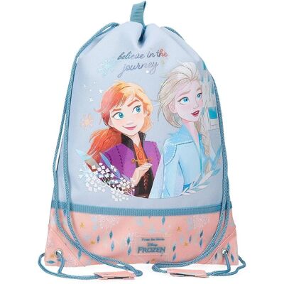 Torba na siłownię Frozen Believe Disney - Poliester Lekki, Niebieski Torba na siłownię Frozen Believe Disney - Poliester Lekki, Niebieski