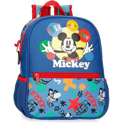 Mochila Disney Peek A Boo Azul - Mochila Mochila Disney Peek A Boo Azul - Mochila