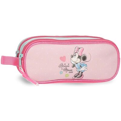 Estuche Escolar de Poliéster Rosa Imagine de DISNEY Estuche Escolar de Poliéster Rosa Imagine de DISNEY