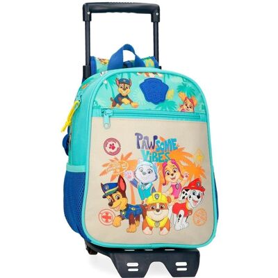 NICKELODEON Kék Pawsome Vibes Iskolatáska Görgős NICKELODEON Kék Pawsome Vibes Iskolatáska Görgős