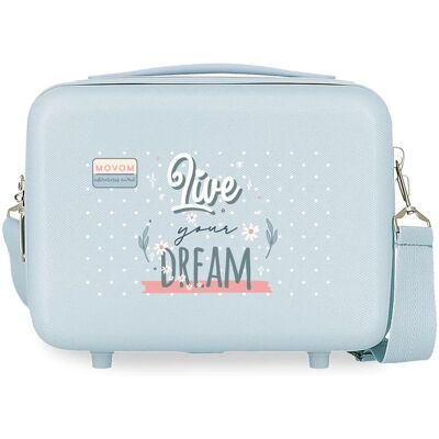 MOVOM Live Your Dreams Azul Nécessaire ABS - Type de voyage MOVOM Live Your Dreams Azul Nécessaire ABS - Type de voyage