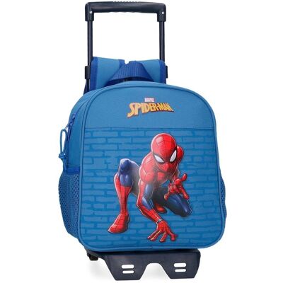 Mochila Escolar Spiderman con Carro Marvel Mochila Escolar Spiderman con Carro Marvel