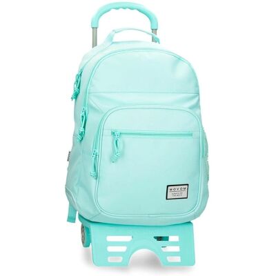 Zaino Unisex Movom per Bambini - Doppio Compartimento - Azzurro Chiaro - Casual Zaino Unisex Movom per Bambini - Doppio Compartimento - Azzurro Chiaro - Casual