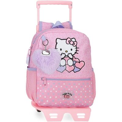 Sac à dos Disney Hearts & Dots Rose - École - Publicité Sac à dos Disney Hearts & Dots Rose - École - Publicité