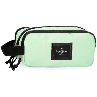 Trousse Scolaire Pepe Jeans - Polyester, Vert, 22x10x9 cm Trousse Scolaire Pepe Jeans - Polyester, Vert, 22x10x9 cm