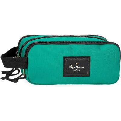 PEPE JEANS Aris Evergreen Groene Polyester Schoolpotlooddoos - Schoolpotlooddoos PEPE JEANS Aris Evergreen Groene Polyester Schoolpotlooddoos - Schoolpotlooddoos