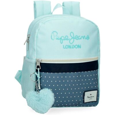 Pepe Jeans Dalma Blauwe Rugzak - Rugzak Pepe Jeans Dalma Blauwe Rugzak - Rugzak