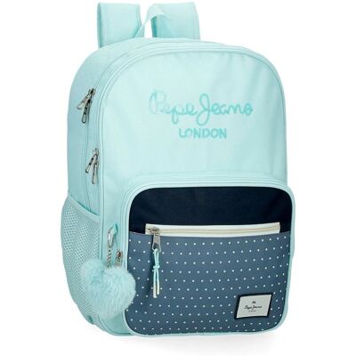 Niebieski Plecak Pepe Jeans Dalma 2c 40cm - Plecak Niebieski Plecak Pepe Jeans Dalma 2c 40cm - Plecak