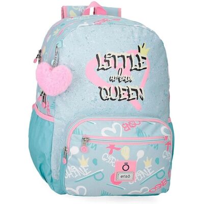 ENSO Little Urban Queen Hátizsák - Kék - Laptop és Könyvek Szállítására ENSO Little Urban Queen Hátizsák - Kék - Laptop és Könyvek Szállítására