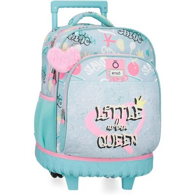 ENSO Little Urban Queen Kék Poliészter Iskolatáska - Iskolatáska ENSO Little Urban Queen Kék Poliészter Iskolatáska - Iskolatáska