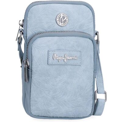 Pepe Jeans Sac à Épaule Bleu Jana - Sac Décontracté Pepe Jeans Sac à Épaule Bleu Jana - Sac Décontracté