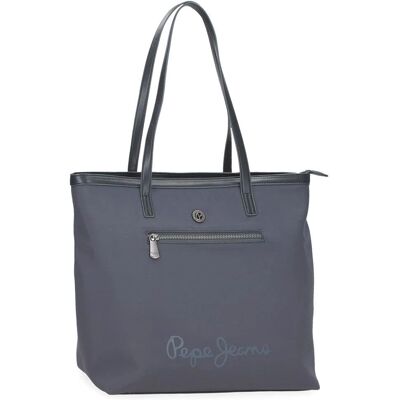 Pepe Jeans Corin Grijze Tas - Casual Tas Pepe Jeans Corin Grijze Tas - Casual Tas