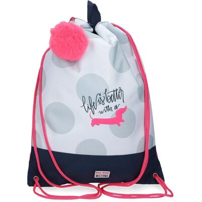 Teckel Sac de Gym en Polyester - Roll Road Teckel Teckel Sac de Gym en Polyester - Roll Road Teckel